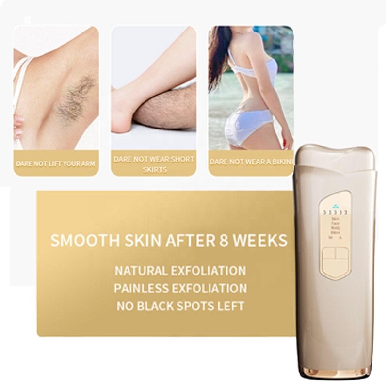 Portable IPL Hair Removal Handset Manufacturer - 2024 Ice Cooling Depilation Laser Hair Removal Device