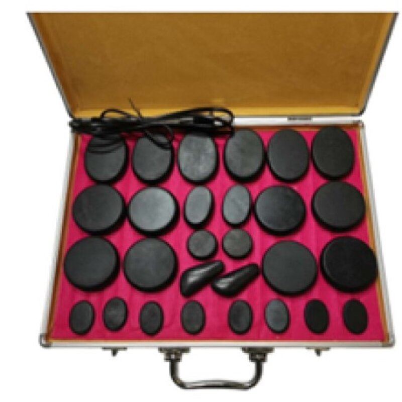 Electric Hot Stone Heater Manufacturer - 28 PCS Professional Spa Stone Heating Therapy Tool