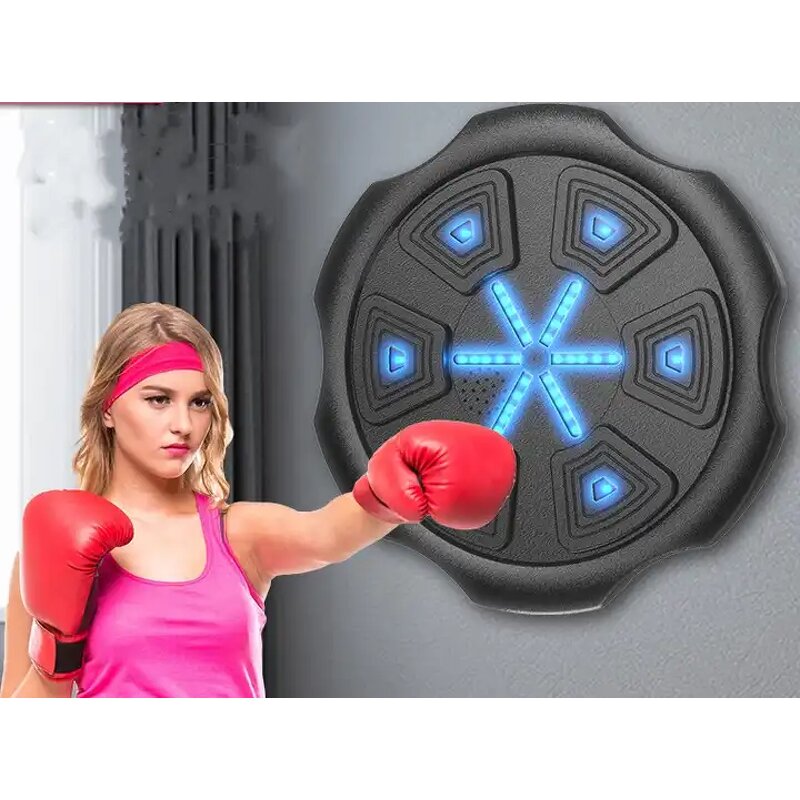 Bluetooth Music Boxing Machine Manufacturer - Smart Wall Mounted Boxing Target Trainer Fitness Equipment