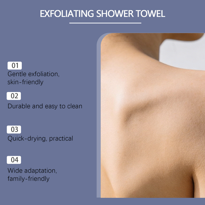 Ultra-Fine Fiber Bath Towel Manufacturer - Exfoliating Quick Dry Durable Gentle for Sensitive Skin