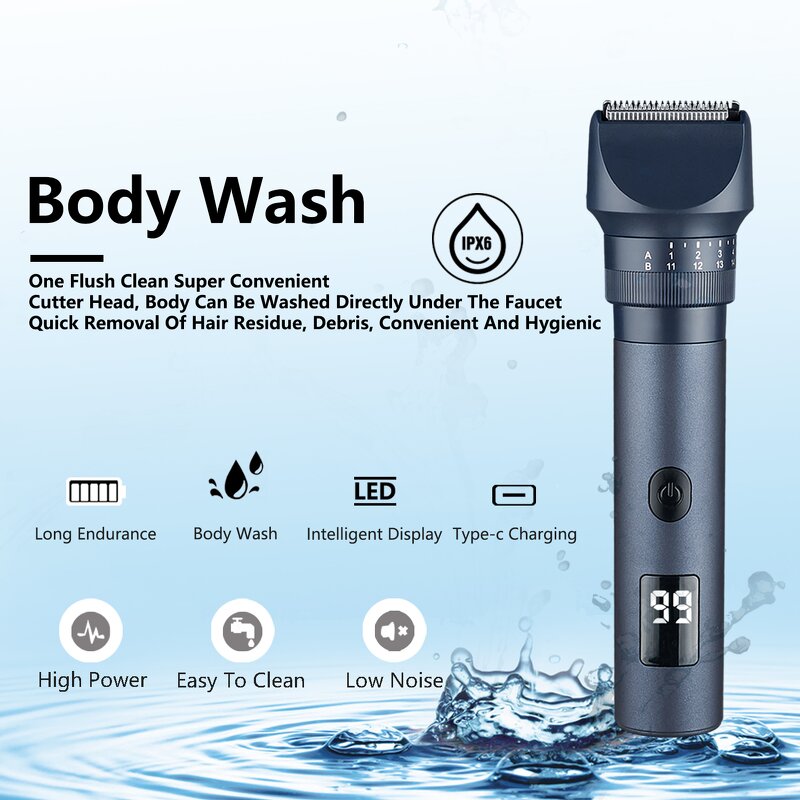 5 in 1 Hair Cutting Kit Manufacturer - New Electric Rechargeable Trimmer Clipper Shaver Grooming Tool