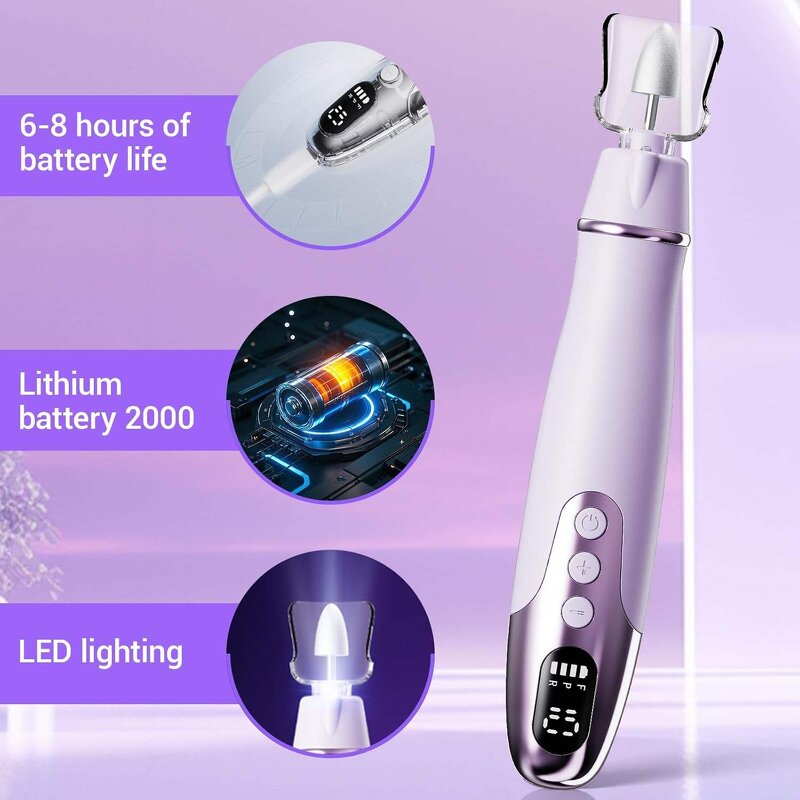 Cordless Nail Drill Machine Manufacturer - Portable Rechargeable Nail File Remover Electric Manicure Tool