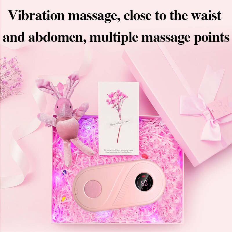 Menstrual Heating Pad Manufacturer - 2024 Cordless Period Cramp Warmer Multi-function Massage Pain Relief Tool