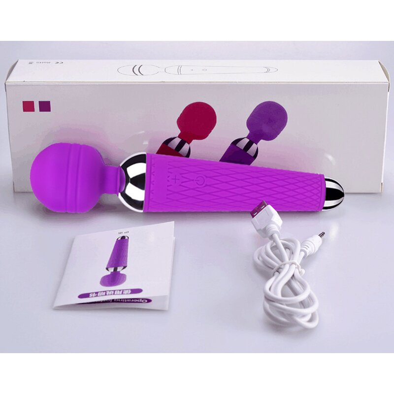 USB AV Massage Wand Manufacturer - Personal Full Body Rechargeable Adult Male Massage Tool