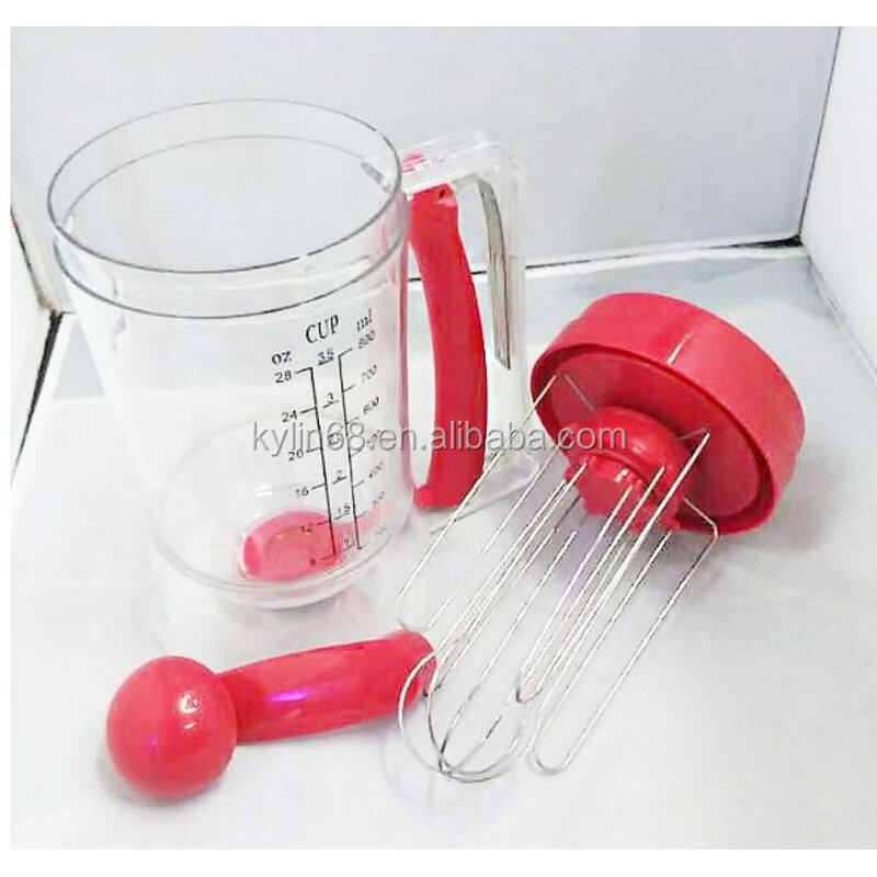 Cupcake Batter Dispenser Manufacturer - Plastic Measuring Dispenser with Mixer Baking Tool