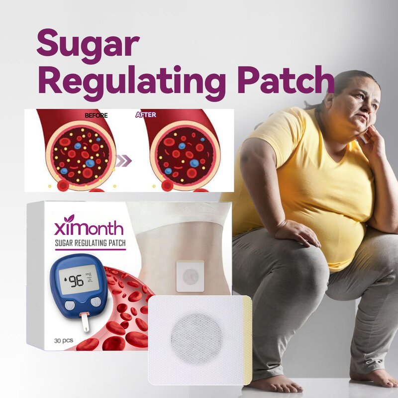 Sugar Regulating Patch Manufacturer - 30pcs Blood Glucose Level Reducing Overall Health Enhancing Patch