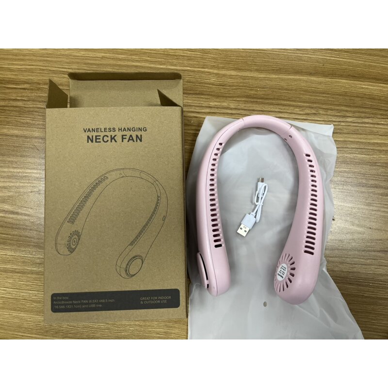 Bladeless Neck Fan Manufacturer - High Quality Portable Rechargeable Hanging Wearable Cooling Fan