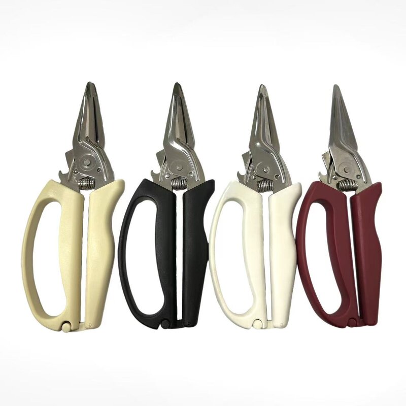 Stainless Steel Chicken Bone Scissors Manufacturer - Multifunctional Kitchen Barbecue Can Opener Protection Cover Tool