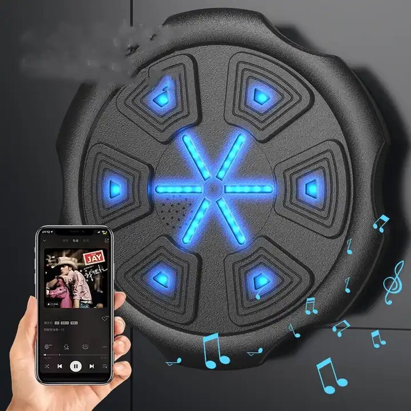 Bluetooth Music Boxing Machine Manufacturer - Smart Wall Mounted Boxing Target Trainer Fitness Equipment