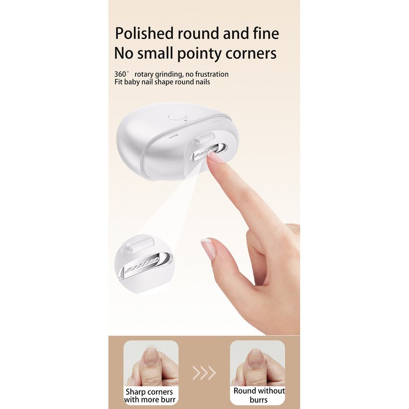 Mini Electric Nail Clipper Manufacturer - New Stainless Steel Baby Nail Cutter Nail Care Tool Kit