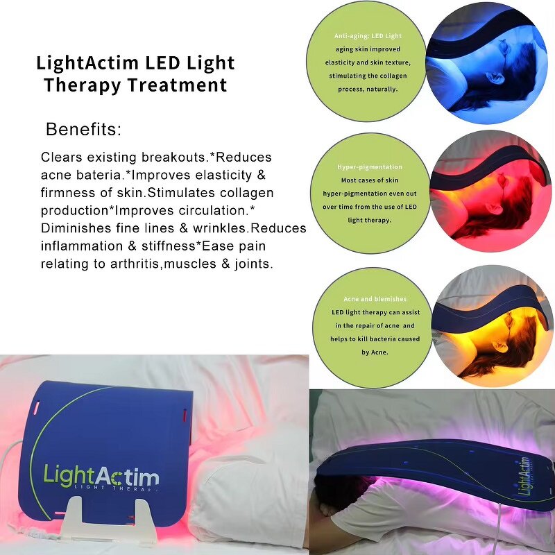 Silicone LED Light Therapy Panel Manufacturer - New Beauty Skin Face Care Red Light Therapy Lamp Machine
