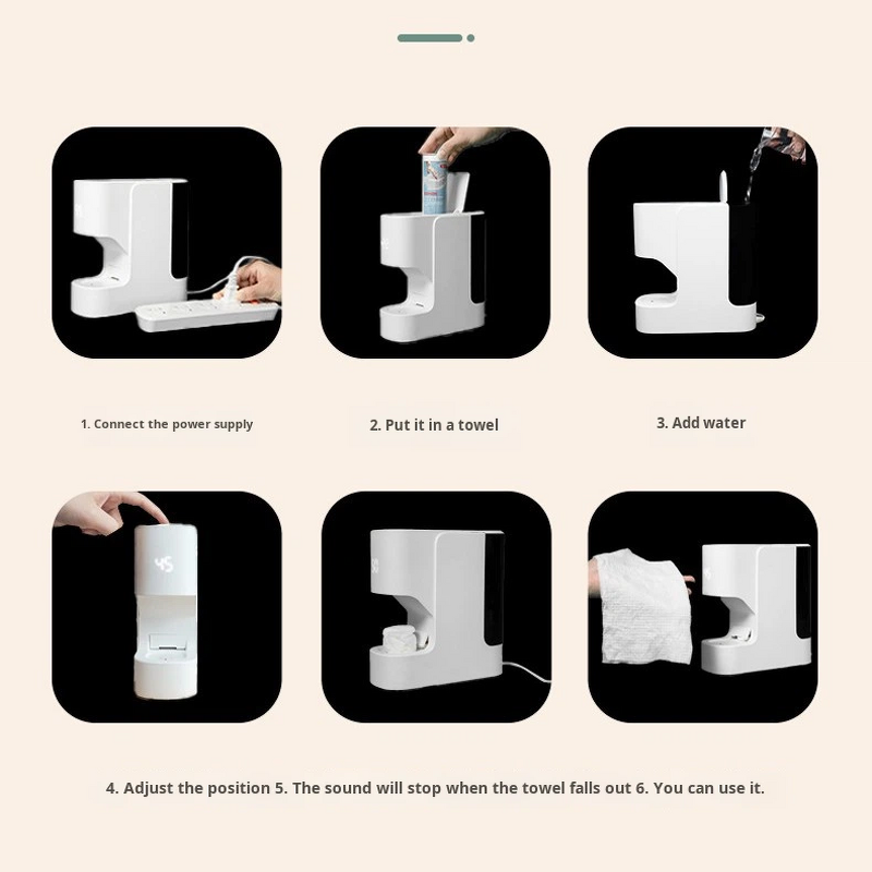 Disposable Towel Heater Manufacturer - Hot Face Towel Machine Auto Dispensing Spa Home Salon Tool