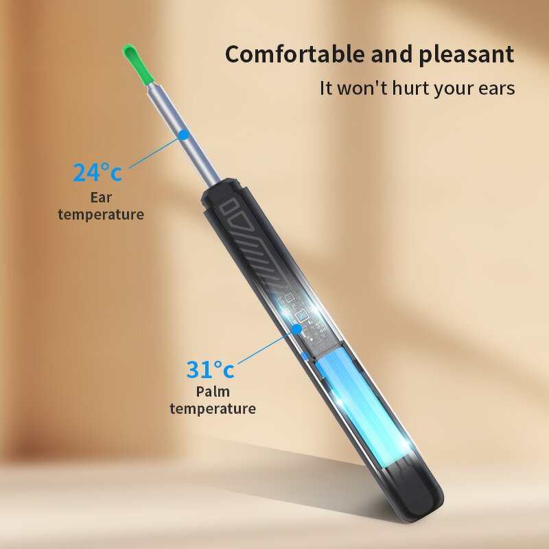 Wireless Wifi Otoscope Manufacturer - Visual Ear Pick Camera LED USB Charging Earwax Removal Tool