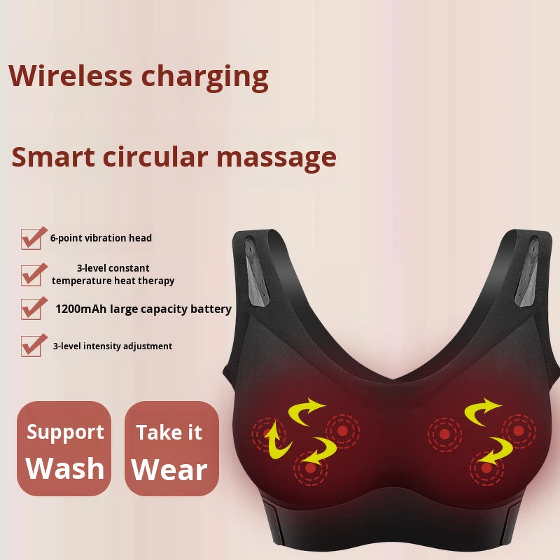 3D Smart Breast Massage Bra Manufacturer - Infrared Heating Chest Enlargement Circulation Enhancer Tool
