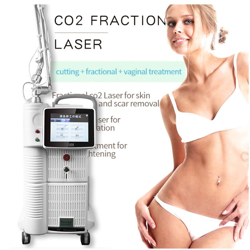 Co2 Fractional Laser Machine Manufacturer - Best Metal Tube 10600nm Stretch Mark Removal Skin Resurfacing 60w Tool