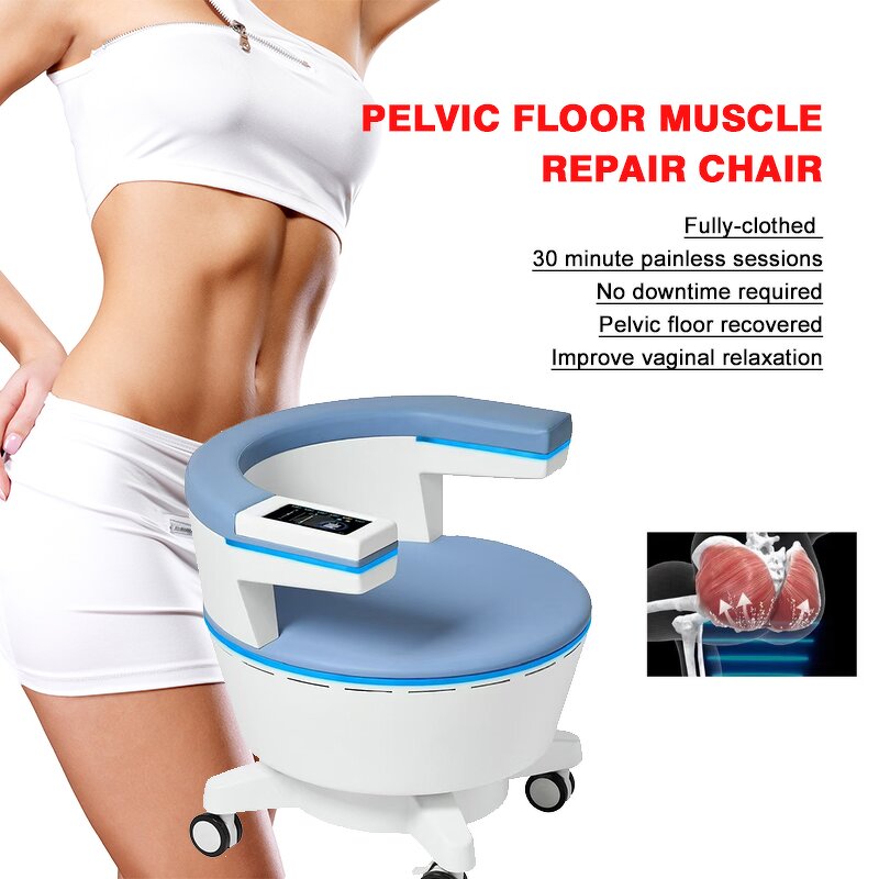 EMS Pelvic Floor Chair Manufacturer - Urinary Leakage Restore Pelvic Muscle Strengthen Postpartum Therapy Machine