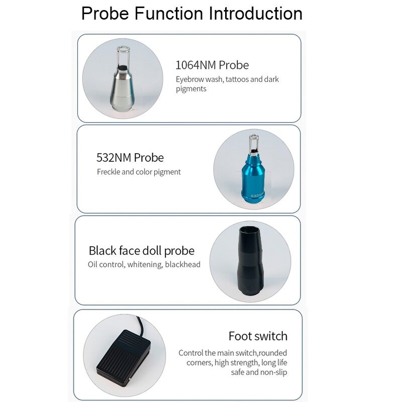 Q Switch Nd Yag Laser Machine Manufacturer - 2026 Portable Skin Whitening Tattoo Removal Carbon Peel UK Plug Tool