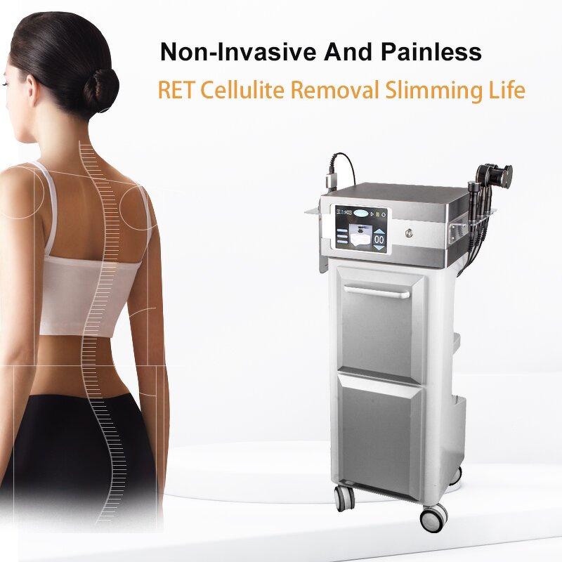448k RF Slimming Machine Manufacturer - Professional Body Spa Deep Hot Monopolar RF Skin Tightening Cellulitis Tool