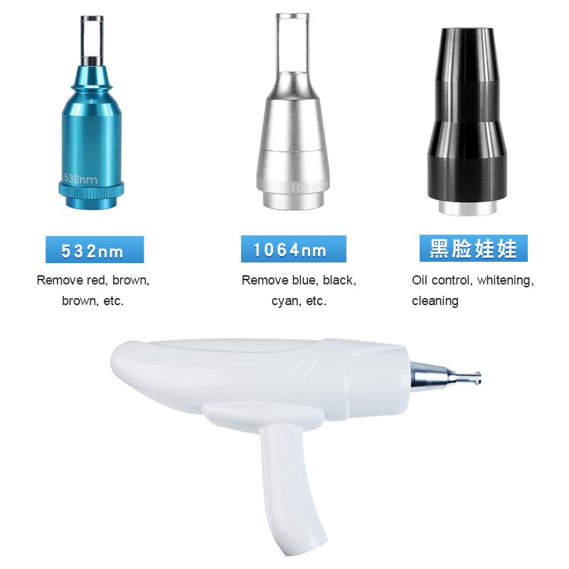 Q Switched Nd Yag Laser Machine Manufacturer - Portable 532/755/1320/1064nm Carbon Peel Eyebrow Tattoo Removal Tool