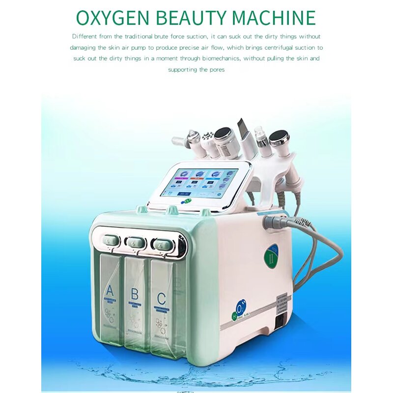 7in1 Hydro Dermabrasion Machine Manufacturer - 2024 Best Sellers Led Mask Deep Cleansing Oxygen Jet Peel Tool