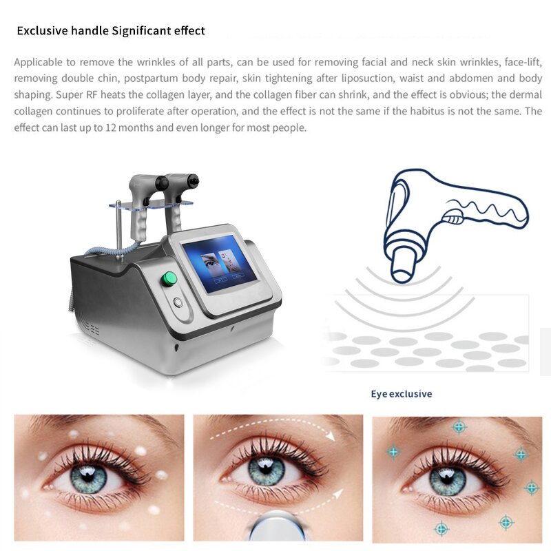 40.68mhz Thermolift Beauty Machine Manufacturer - Portable Skin Tightening Wrinkle Remover Rf Face Lifting Tool