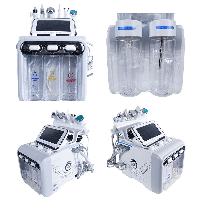 7-in-1 Hydra Oxygen Jet Machine Manufacturer - Facial Skincare Microdermabrasion Hydrating Breast Care Beauty Tool