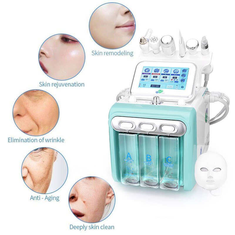 Oxygen Jet Peel Facial Machine Manufacturer - Professional Deep Cleansing Water Oxygen H2o2 Hydra Dermabrasion Tool