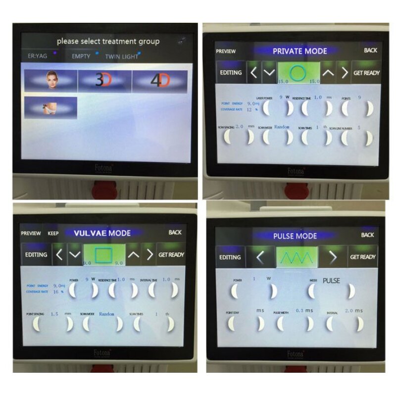 CO2 Laser Treatment Scanner Manufacturer - 40/60W 10600nm Erbium Fractional Home Scar Freckle Removal Tool