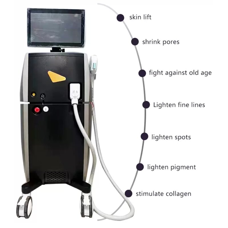 Super Photon DPL IPL Machine Manufacturer - 500/550/1300nm E-Light Skin Whitening Wrinkle Removal Beauty Tool