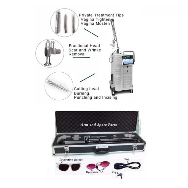 CO2 Laser Treatment Scanner Manufacturer - 40/60W 10600nm Erbium Fractional Home Scar Freckle Removal Tool