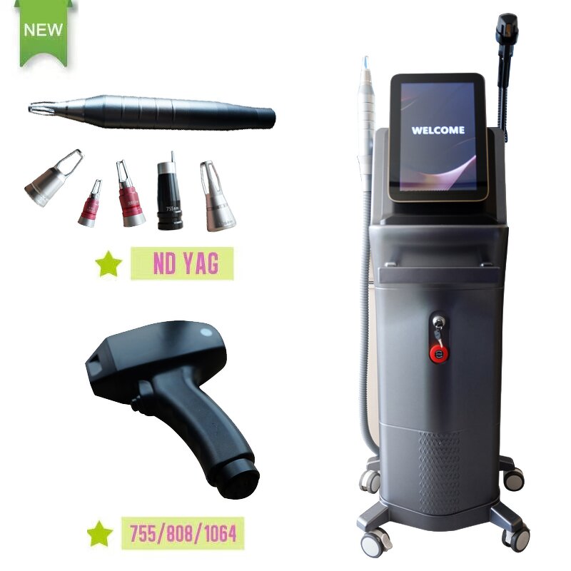 808nm Diode Laser Handpiece Manufacturer - Painless Q-Switch Triple Wavelength Tattoo Removal SPA Use Tool