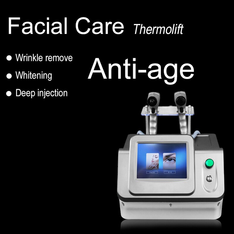 2-in-1 Radio Frequency Machine Manufacturer - 40.68MHz Thermolift RF Face Lift Wrinkle Removal Body Eye Tool