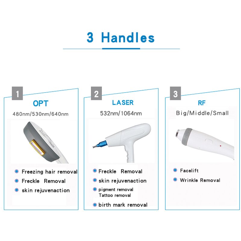 Elight IPL OPT DPL Machine Manufacturer - 2025 NdYag Laser Tattoo Removal 360 Magneto-optic Beauty Equipment