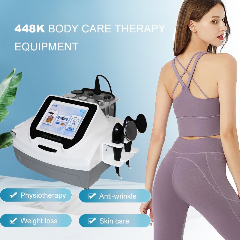 Ret Cet Rf Tecar Therapy Machine Manufacturer - 2025 Physiotherapy 448khz Face Lifting Cellulite Removal Tool