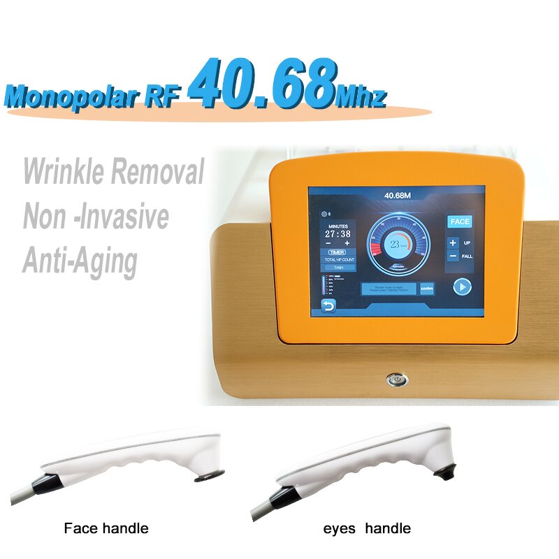 40.68mhz ThermoLift Device Manufacturer - Top Selling Face Lifting Wrinkle Removal Monopolar Rf Beauty Tool