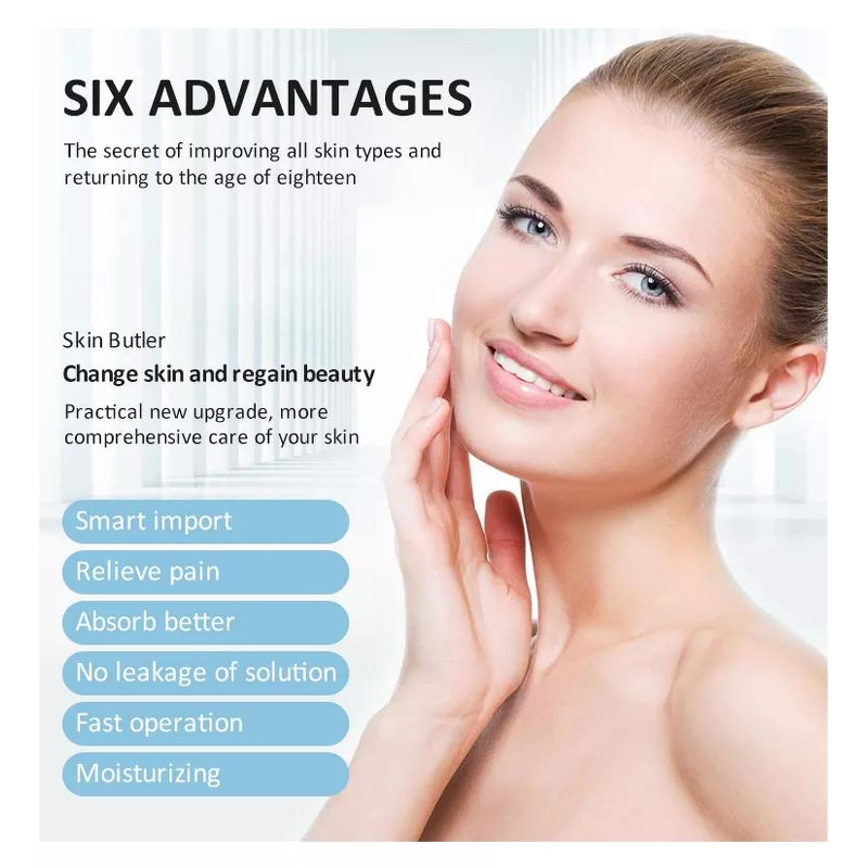 Dermashine Pro Mesotherapy Gun Manufacturer - Multifunctional Vital Injector 2 Vacuum 9 Pin Needle Anti-aging Tool