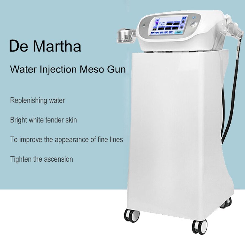Dermashine Pro Mesotherapy Gun Manufacturer - Multifunctional Vital Injector 2 Vacuum 9 Pin Needle Anti-aging Tool
