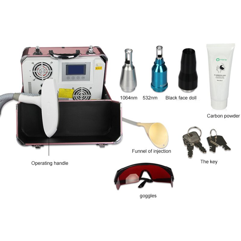 Mini Nd Yag Laser Machine Manufacturer - 1064nm Q-switched Pigmentation Freckle Removal Skin Rejuvenation Tool