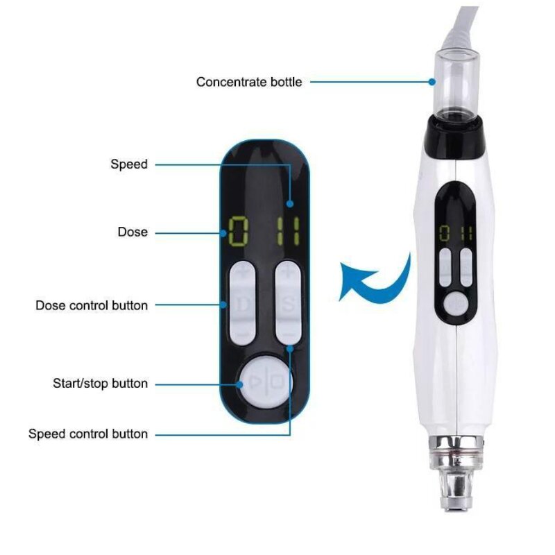 EMS Rf Needle-free Mesotherapy Gun Manufacturer - 2025 Whitening Firming Facial Injection Beauty Machine Tool