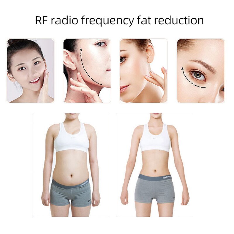 448k RF Slimming Machine Manufacturer - Professional Body Spa Deep Hot Monopolar RF Skin Tightening Cellulitis Tool