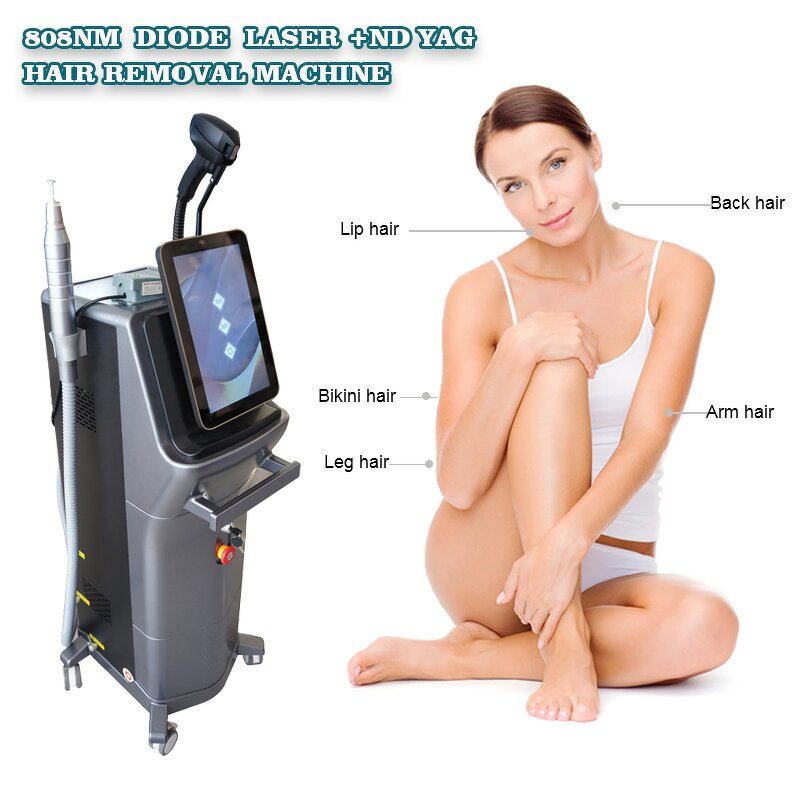 808nm Diode Laser Handpiece Manufacturer - Painless Q-Switch Triple Wavelength Tattoo Removal SPA Use Tool