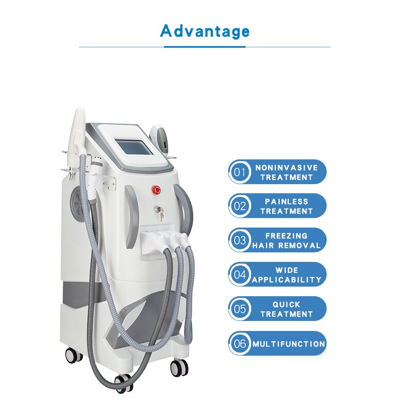 3 in 1 OPT DPL+Pico Laser Machine Manufacturer - 360 Magneto Nd Yag Laser Tattoo Removal Rf Opt Ipl Tool