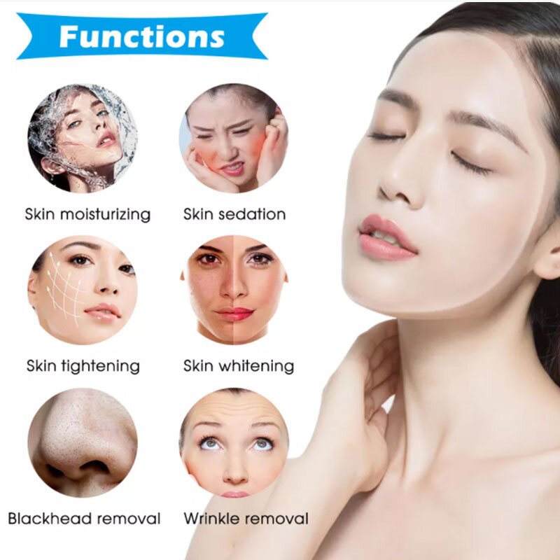 7in1 Hydro Dermabrasion Machine Manufacturer - 2024 Best Sellers Led Mask Deep Cleansing Oxygen Jet Peel Tool