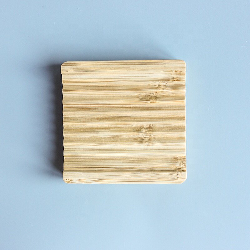 Soap Tray Manufacturer - Bamboo Rectangular Wooden Non Slip Custom Logo Hotel