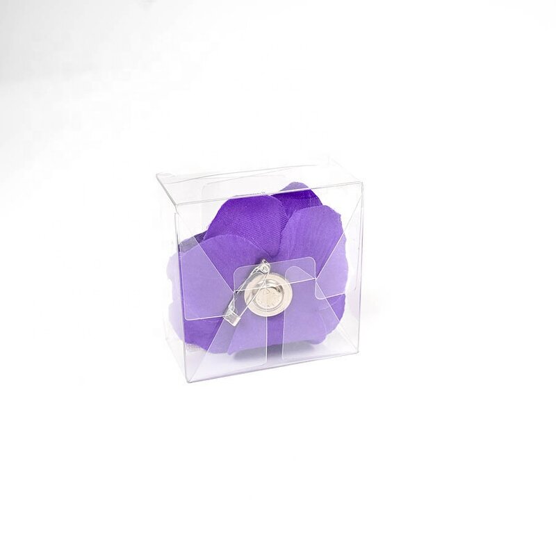 Lapel Pin Manufacturer - RPET Custom Size Shape Color Silk Fabric Metal Brooch