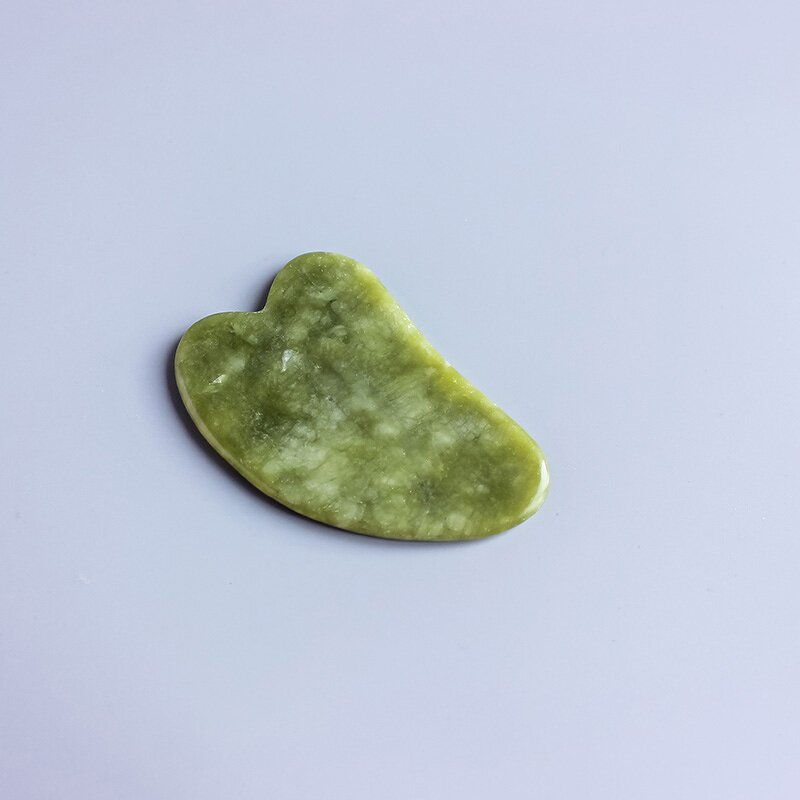 Gua Sha Stone Manufacturer - Anti Aging Natural Green Jade Xiuyan