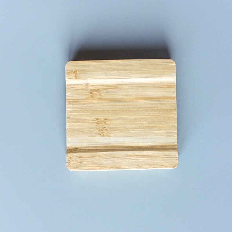 Soap Tray Manufacturer - Bamboo Rectangular Wooden Non Slip Custom Logo Hotel