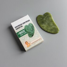 Gua Sha Stone Manufacturer - Anti Aging Natural Green Jade Xiuyan