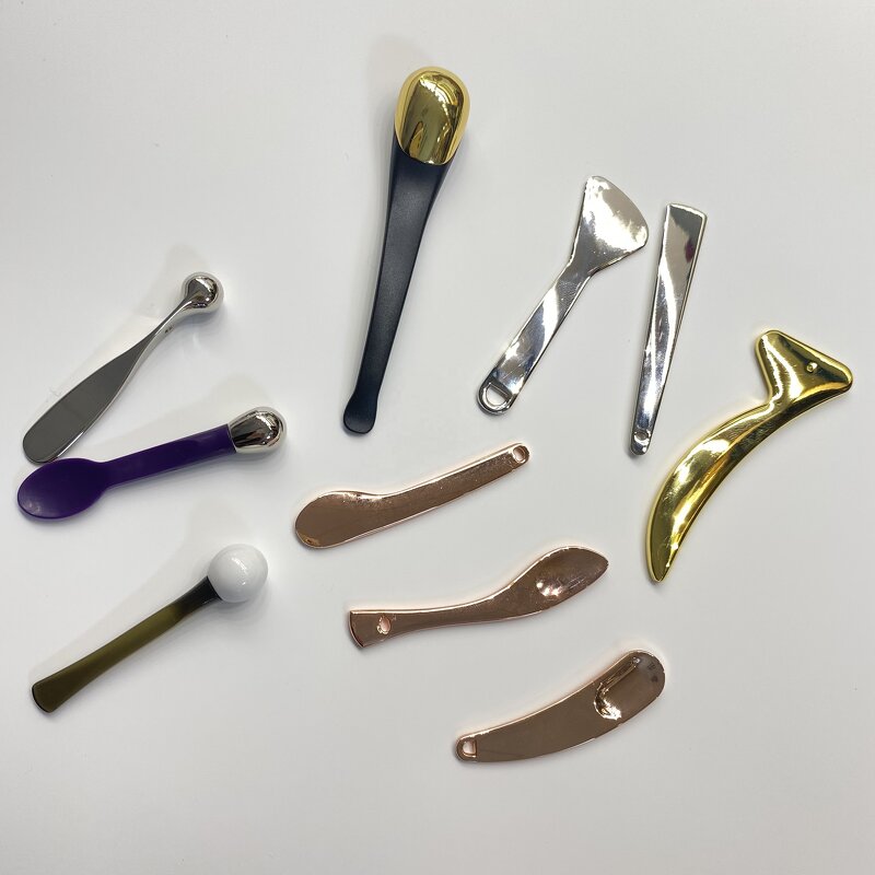 Cream Stick Manufacturer - Alloy Eye Face Cosmetics Spoon Skincare Massager