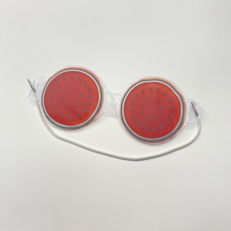 Gel Eye Mask Manufacturer - Reusable PVC Fruit Travel Cooling for Puffy Eyes